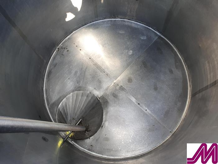 Used 6,000 Litre Stainless Steel Single Skin Tank