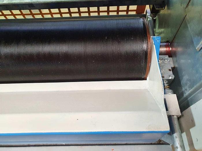 Used 2005 FIN s.r.l. Italy Glue spreader with 2 rollers Mod. SC2R-1500