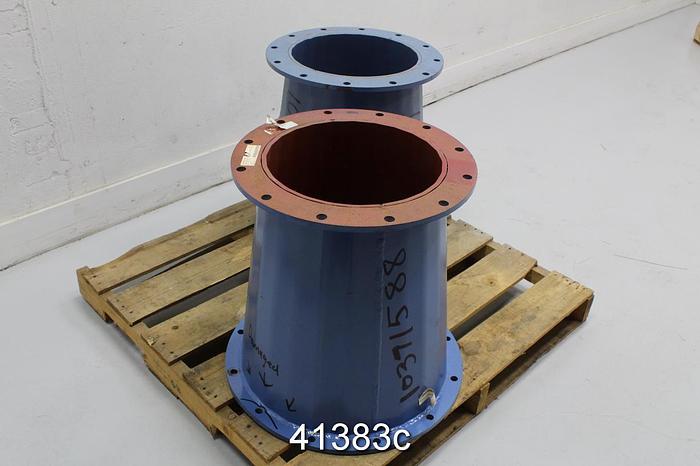 Unused Krebs P15 Top Cone Section For Grit Pot, Nitirle Lined #41383