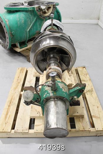 Used Sulzer ZPP32-400 Split Case Pump, SS Casing, 7-Vane 18.25" Impeller #41939