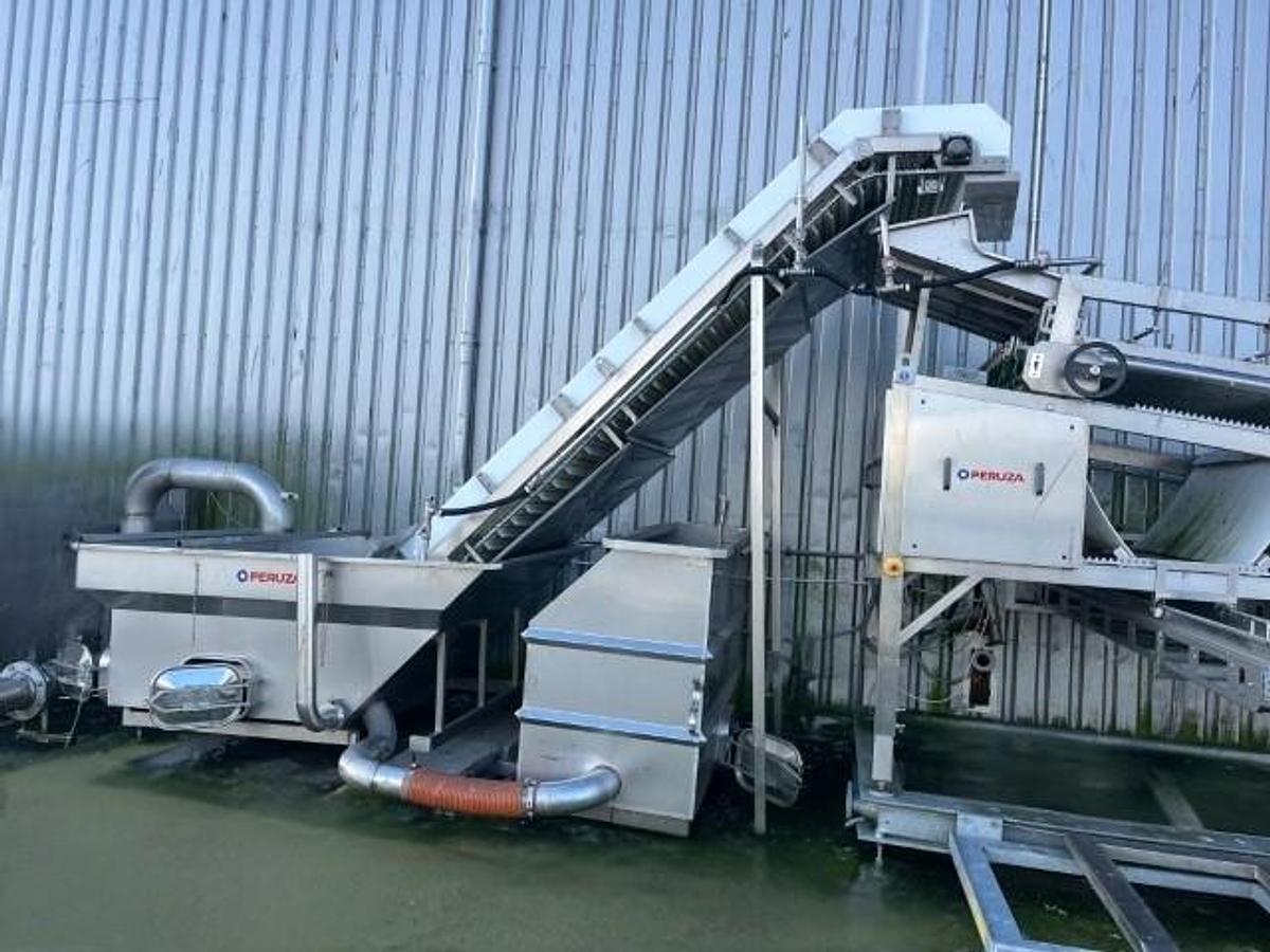 Used PERUZA 15 Roller Grading Line