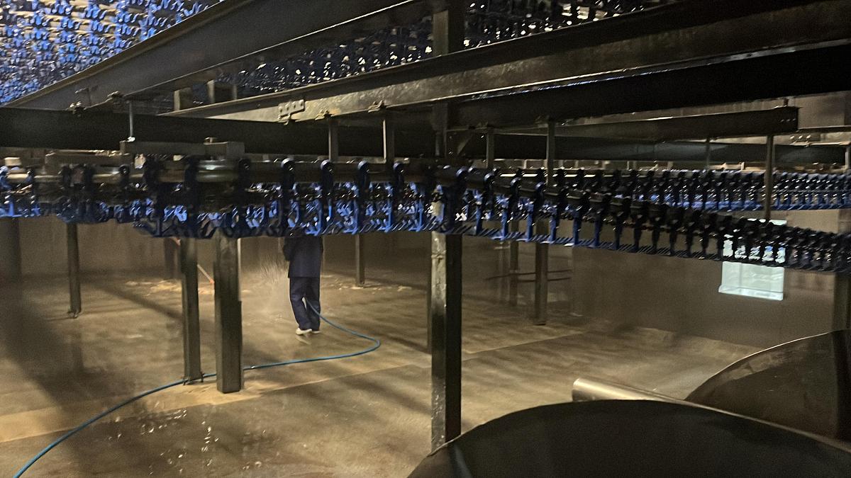 Used EMF Complete poultry processing plant 4000 BPH