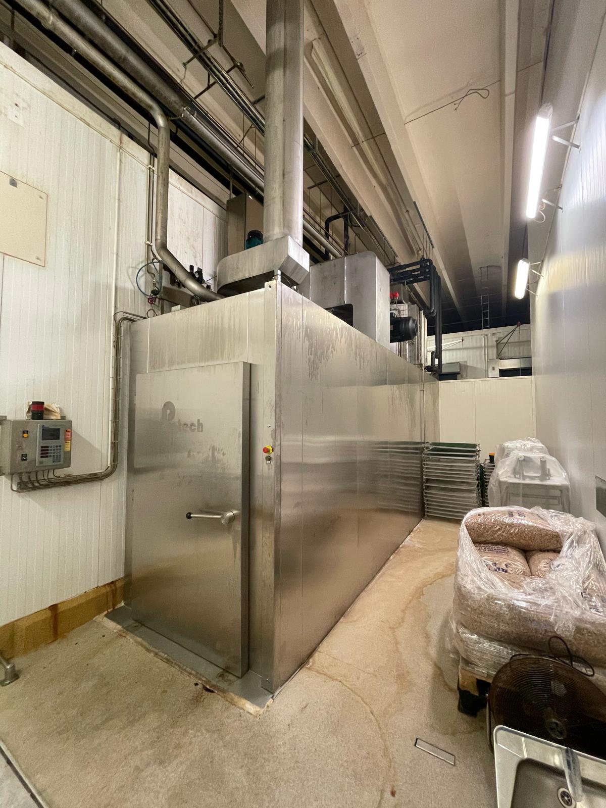 Used 2014  Protech  6-trolley heating/cooling smokehouse