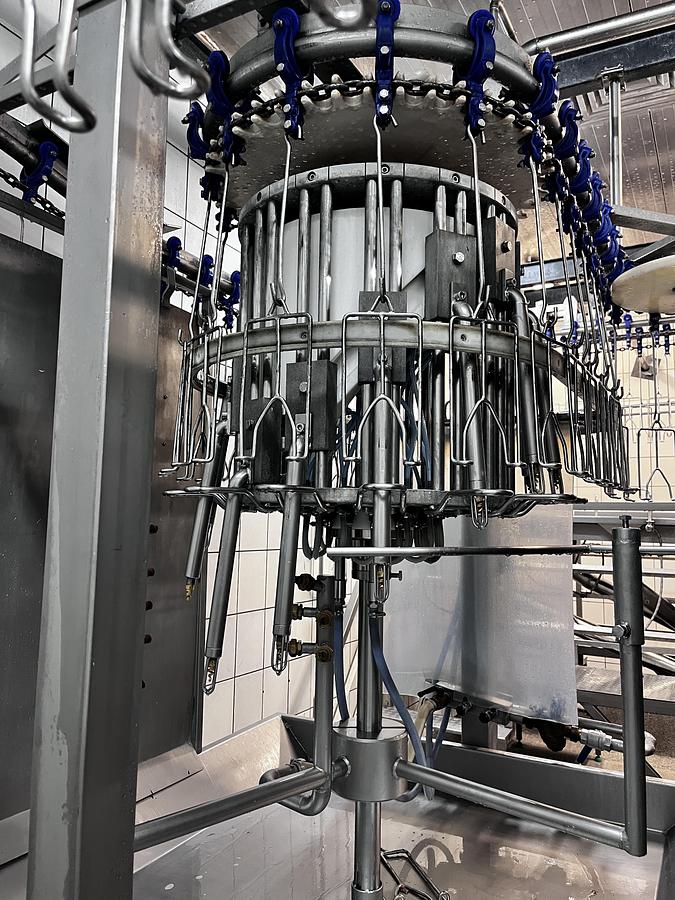 Used EMF Complete poultry processing plant 4000 BPH