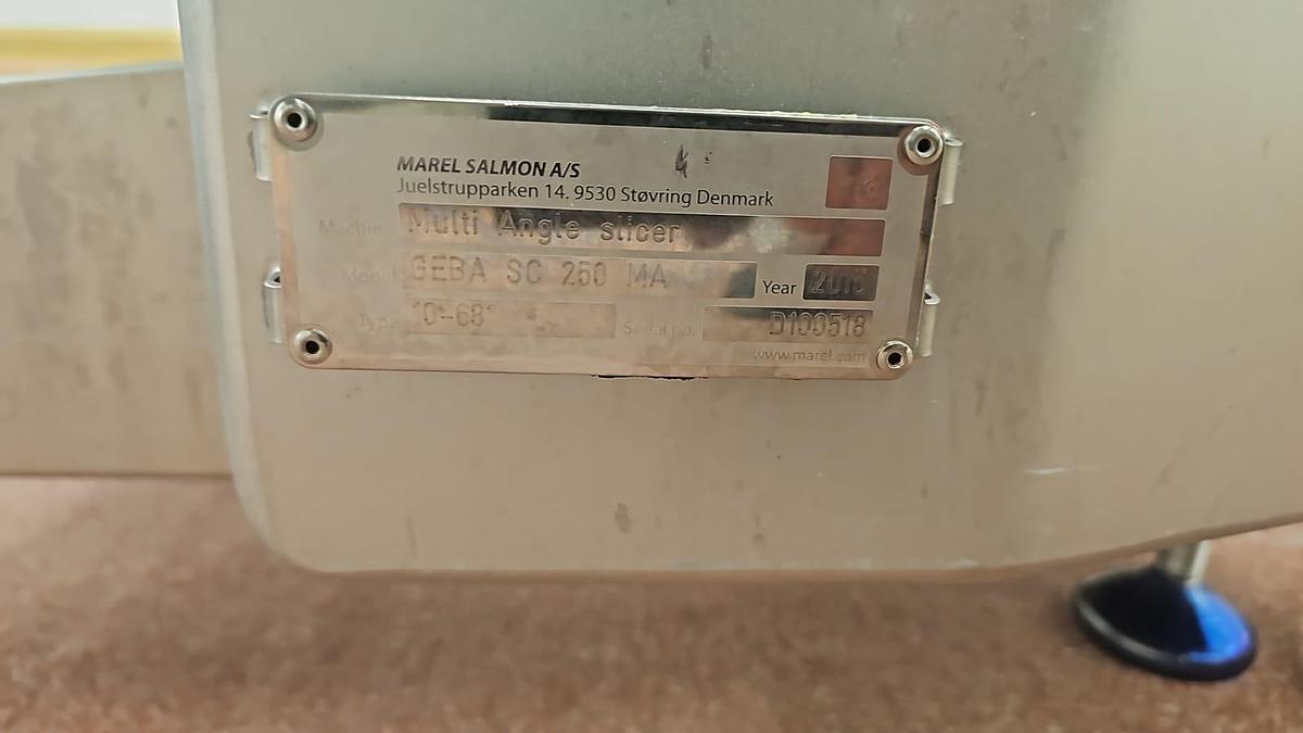 Used 2015 MAREL GEBA SC 250 MA