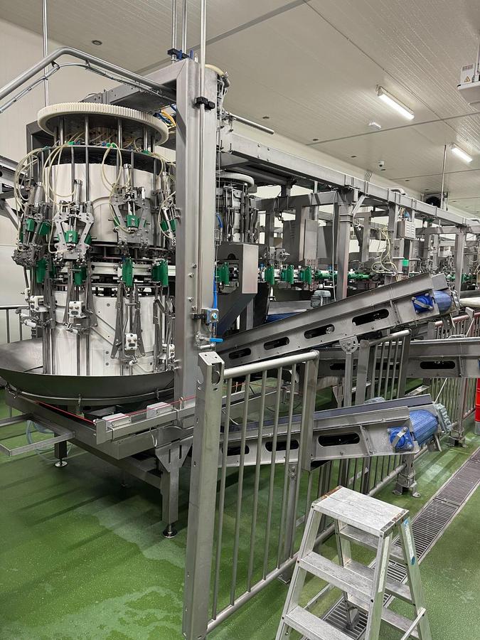 Used Meyn Rapid HQ breast cap filleting machine