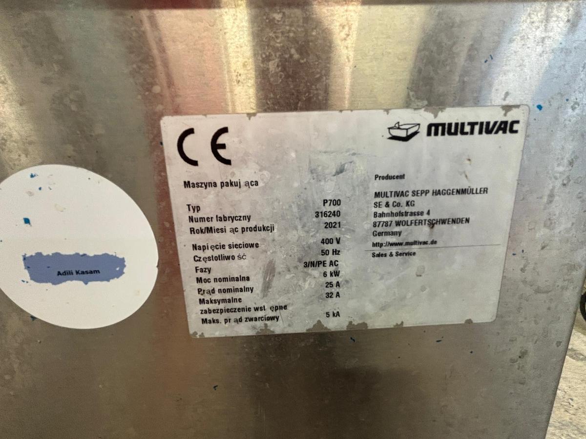 Used 2021 MULTIVAC P700