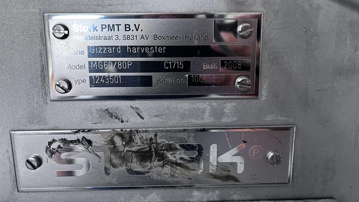 Refurbished 2008 STORK MG 60/80P