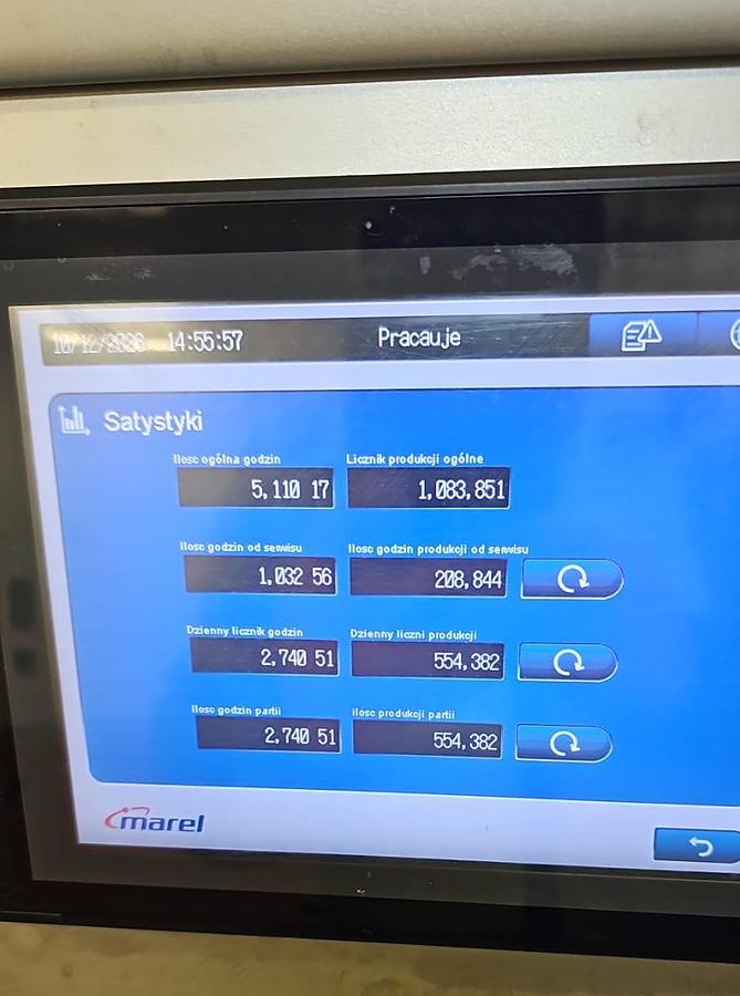 Used 2015 MAREL GEBA SC 250 MA
