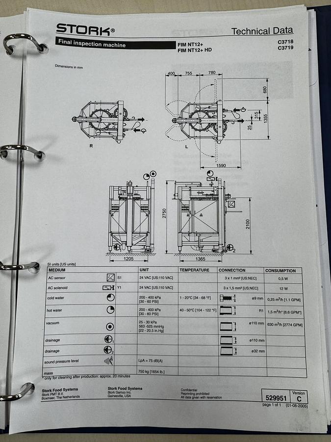 Used 2006 MAREL/STORK FIM NT12+ HD