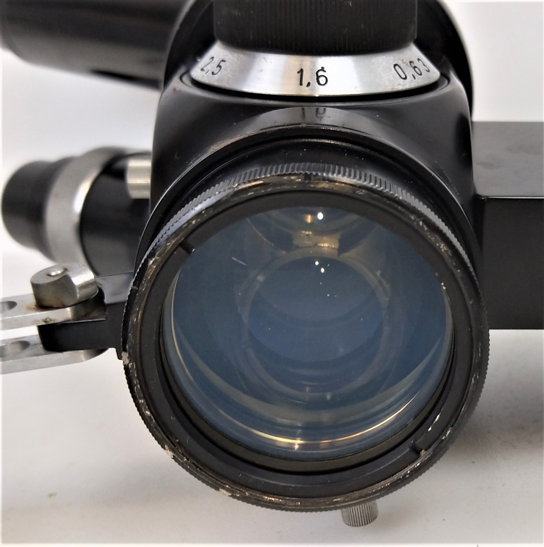 Used International Binocular Stereo Microscope with Variable Transformer and Lamp - 7.56X to 48X