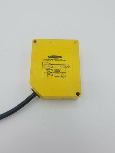 Used Banner Engineering Q60BB6AFV1000QPMA, Adjustable PhotoOptic Sensor