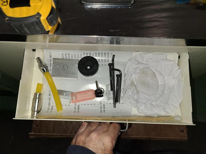 Used 8 Ton Press Depaneling machine PCB Separator PCB Singulation Model HS-PN-8 HOSOTEC