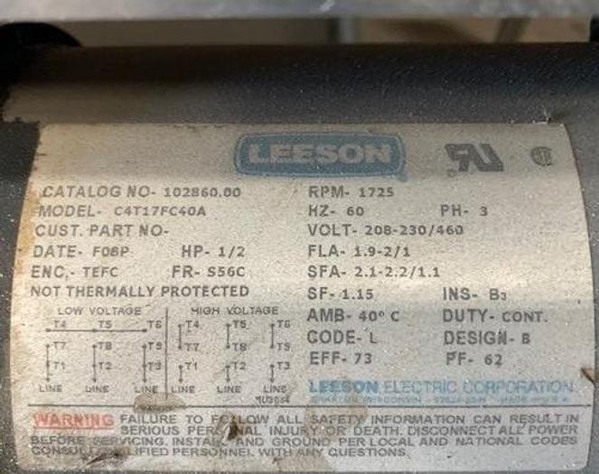 Used Accumulation Table 24'' wide x 66'' long