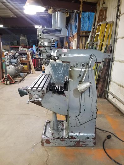 Refurbished Enco 92050, 9" x 42", Turret Head Milling Machine, 2HP, 3PH, 208V