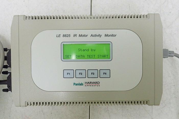 Used Harvard Appartus Panlab LE 8825 Activity Monitor Data Logger for IR Actimeter
