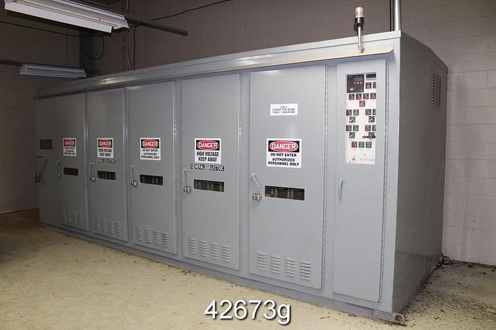 Used Deink Plant GE Transformers, Switchgears, Motor Control Center, and Capacitor Bank #42673