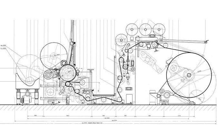 Used 63" GOEBEL OPTIMA Z WINDER