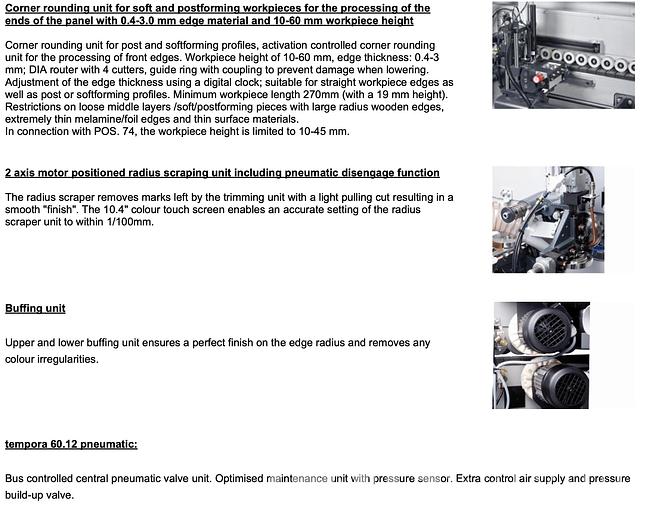 Used 2017 Felder Termpora 60.12 Edgebander