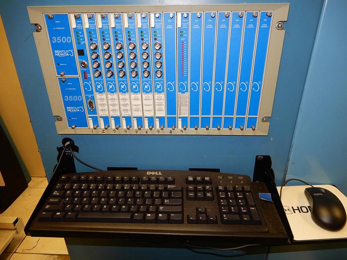 Used BENTLEY NEVADA 3500 AC POWER SUPPLY VIBRATION DETECTION SYSTEM