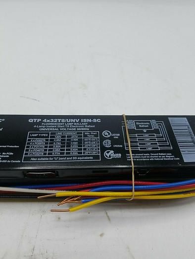 Used OSRAM QTP 4X32T8/UNV ISN-SC QUICKTRONIC INSTANT START BALLAST