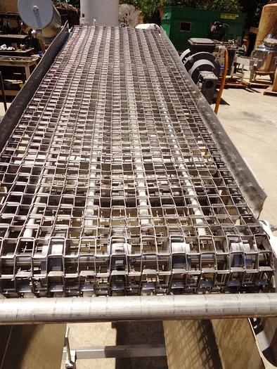 Used Conveyor, Belt, 20" x 66", S/st, Incline, Dewatering #S743099