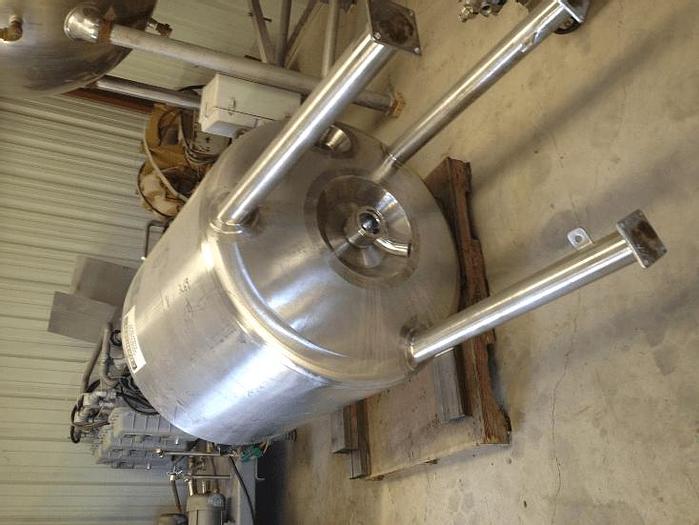 Used 125 GALLON (500 LITER) FELDMEIER REACTOR – SANITARY S/S (#7963)