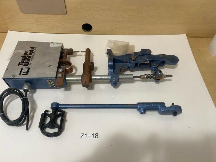 New Old Stock Taylor Winfield Bench Top Spot Welder Head EB-1 Warranty