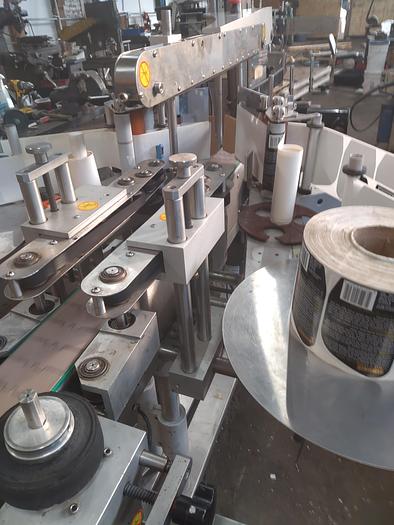Used CVC 430 Front Back and wrap labeler