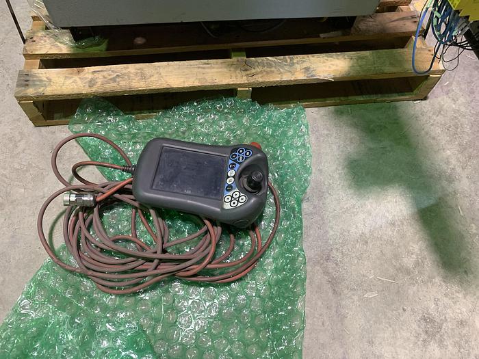 Used ABB IRB 4600-20/2.5 6 AXIS CNC MIG WELDING ROBOT WITH MILLER AUTO AXCESS 450-DI WELDING POWER SUPPLY