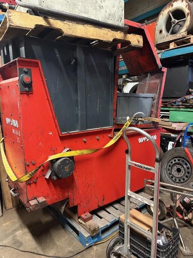 Used Shredder Weima WLK4S