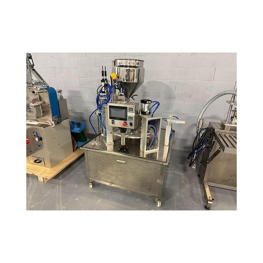Used Automatic Spoon Filling and Sealing Production Line