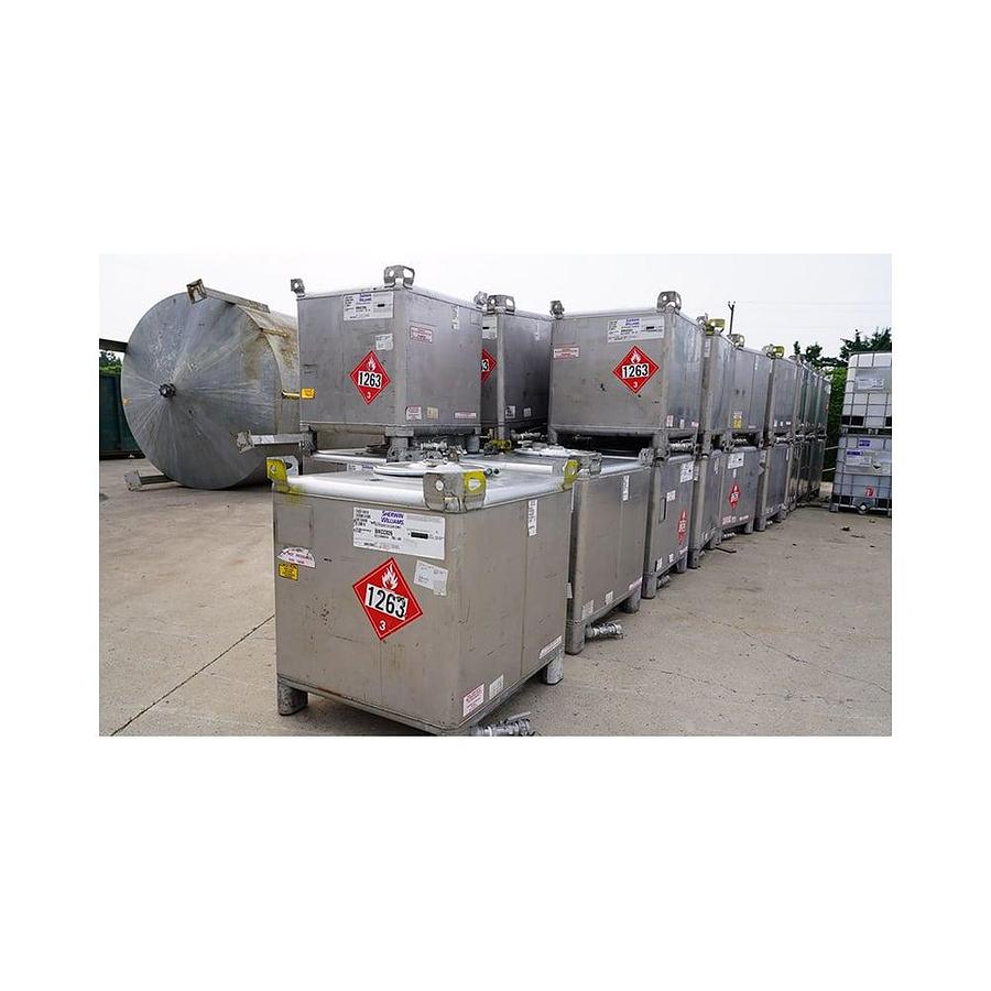 Used 14 Totes Metalcraft Transtore Stainless