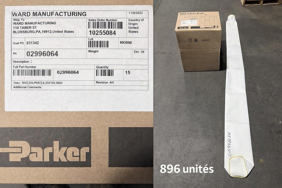  Industrial filter bags - New