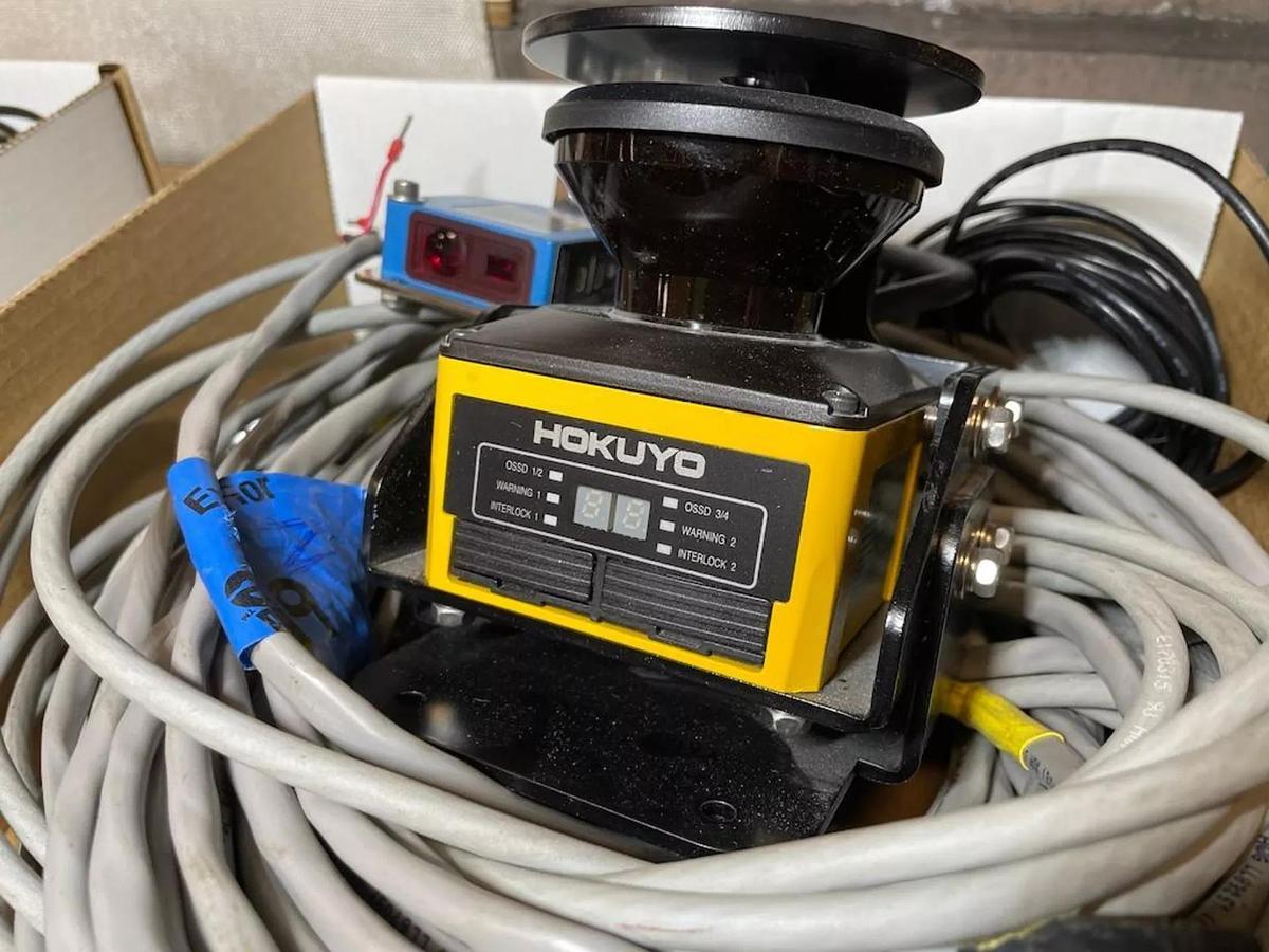 Used Hokuyo UAM-05LP-T301C Safety LiDAR Scanner – Industrial Robot Sensor w/ Cables