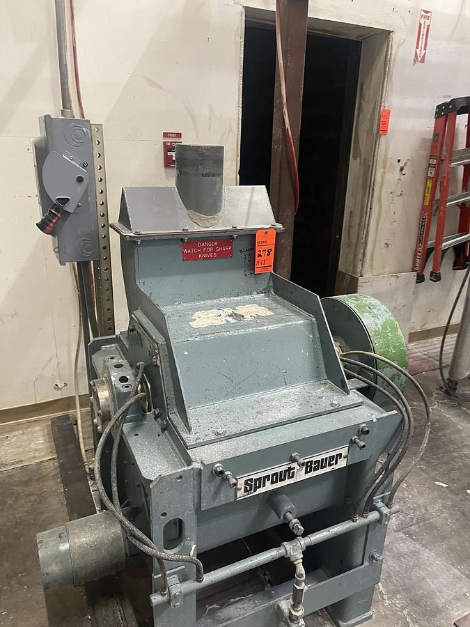 Rénové Complete Sprout-Bauer Pelletizing Line – 501GPM Pellet Mill + DSF 15x18 Grinder + Sterling Blower + Spare Parts