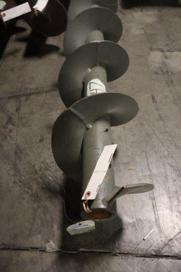 Used Screw auger for 9 inch x 18 ft conveyor