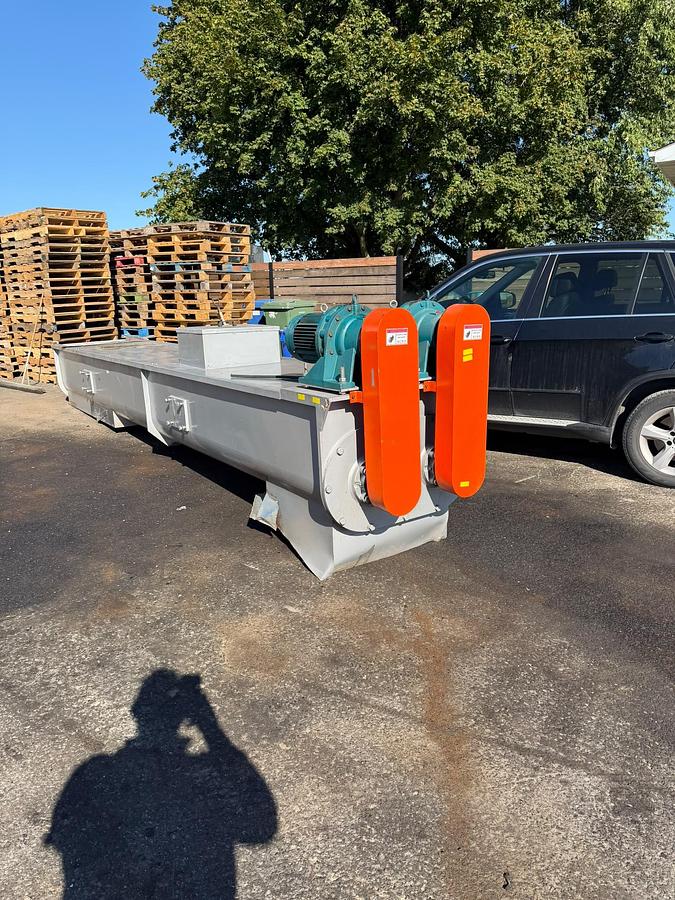 D'occasion Twin screw conveyor