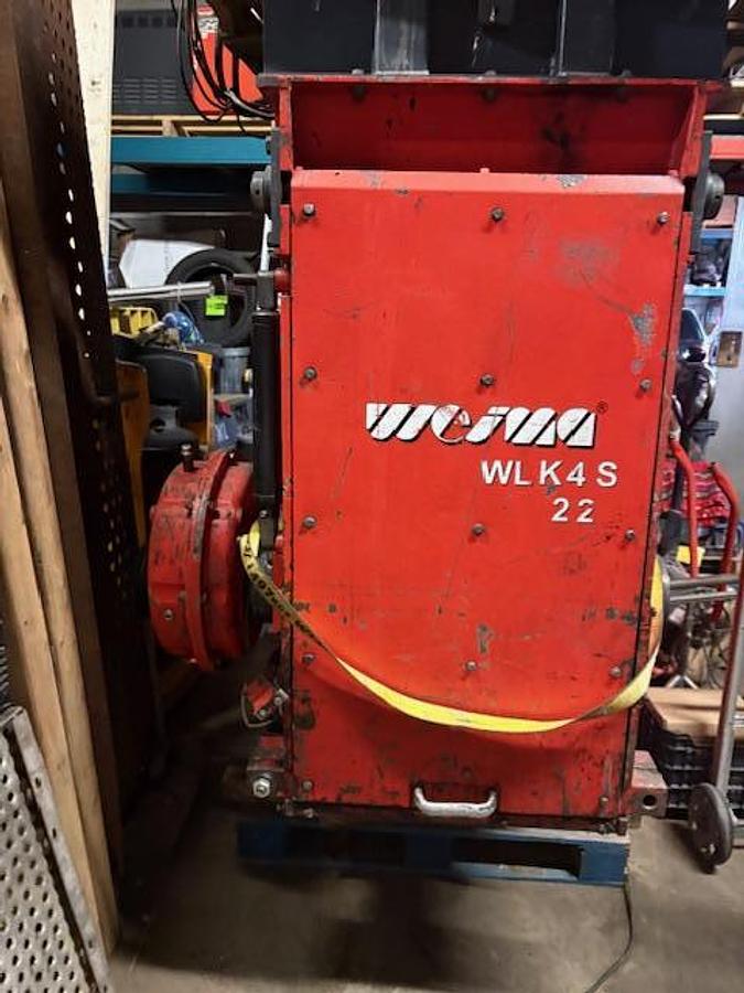 Used Shredder Weima WLK4S