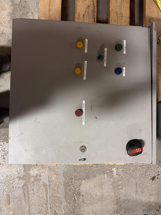 Used Industrial control panel – complete electrical cabinet