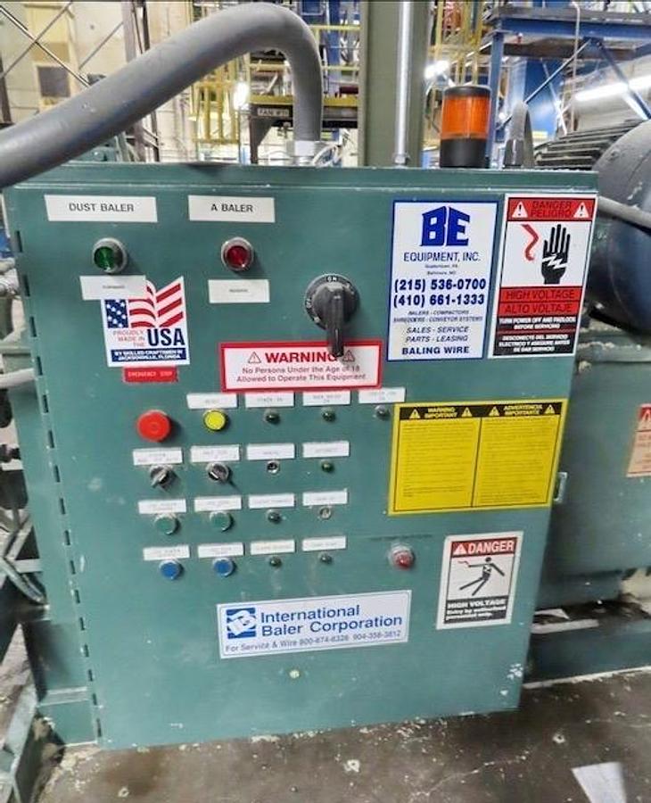 Used Densificateur Bisquitter International Baler Corporation BSQ-16002