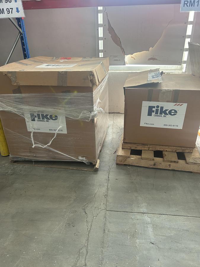 Used Complete Fike Explosive Protection System