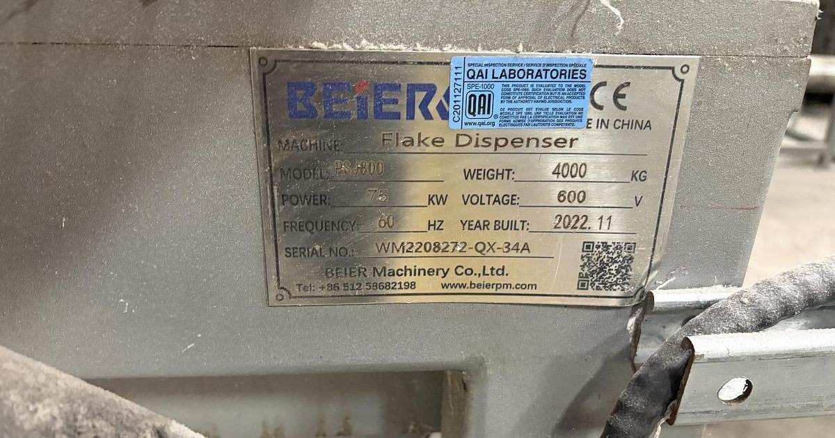 D'occasion Granulator 75HP