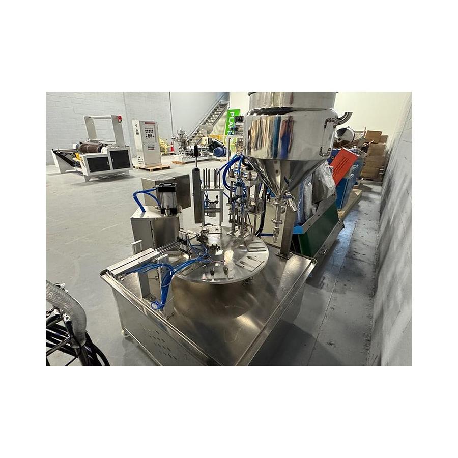 Used Automatic Spoon Filling and Sealing Production Line