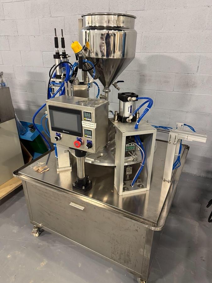 Used Automatic Spoon Filling and Sealing Production Line