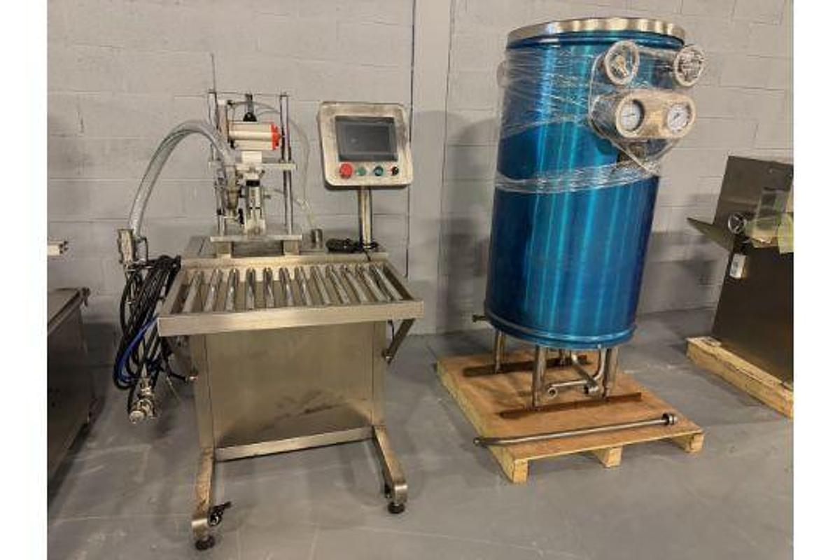 Used Automatic Spoon Filling and Sealing Production Line