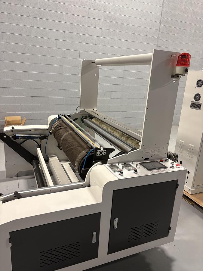 Used GBDR-1000 Interleaf S Type Garbage Bag Making Machine