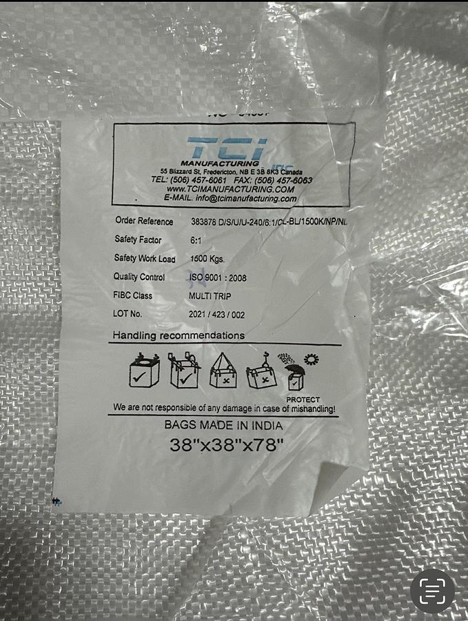 Used Large bag (big bag) TCI