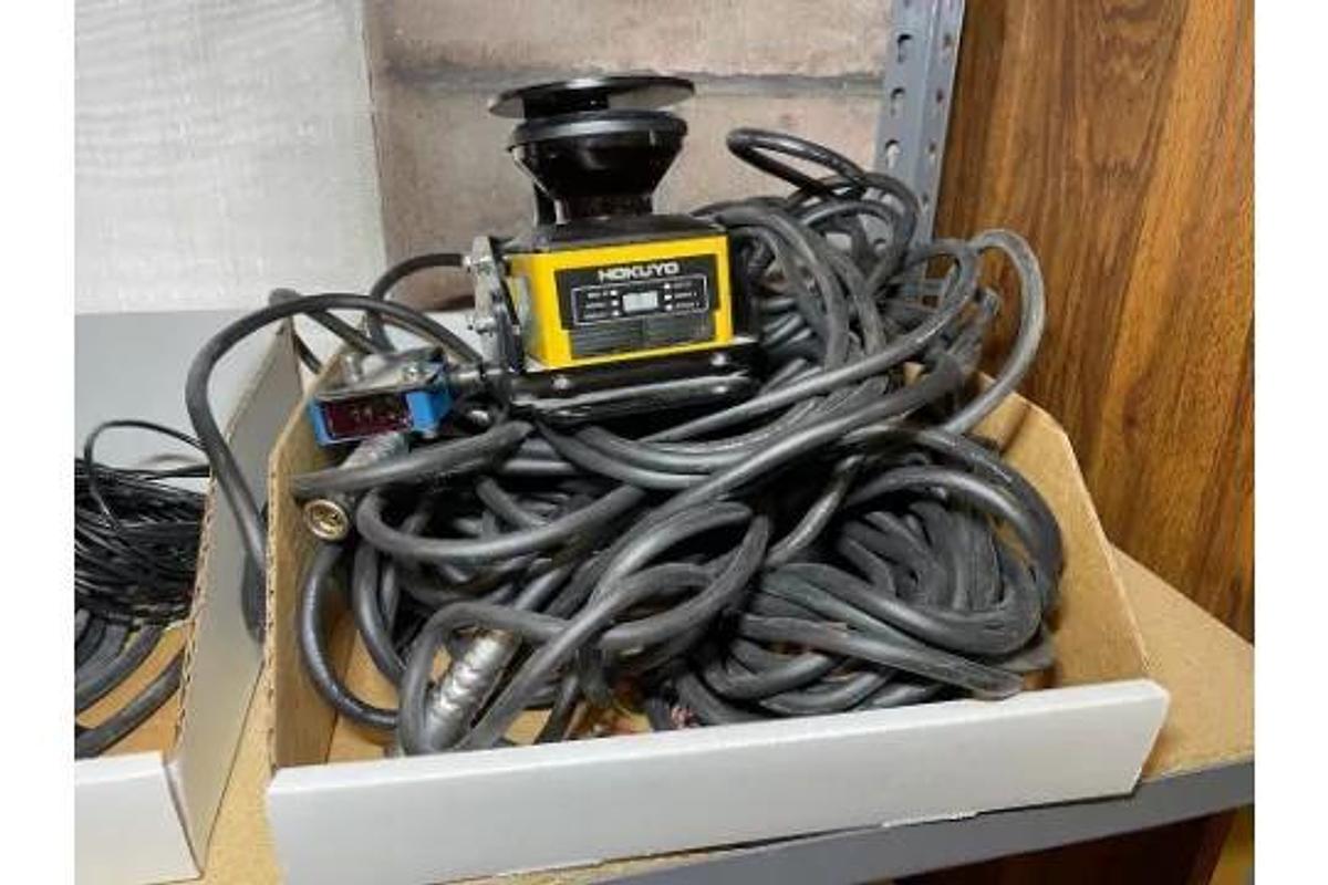 Used Hokuyo UAM-05LP-T301C Safety LiDAR Scanner – Industrial Robot Sensor w/ Cables
