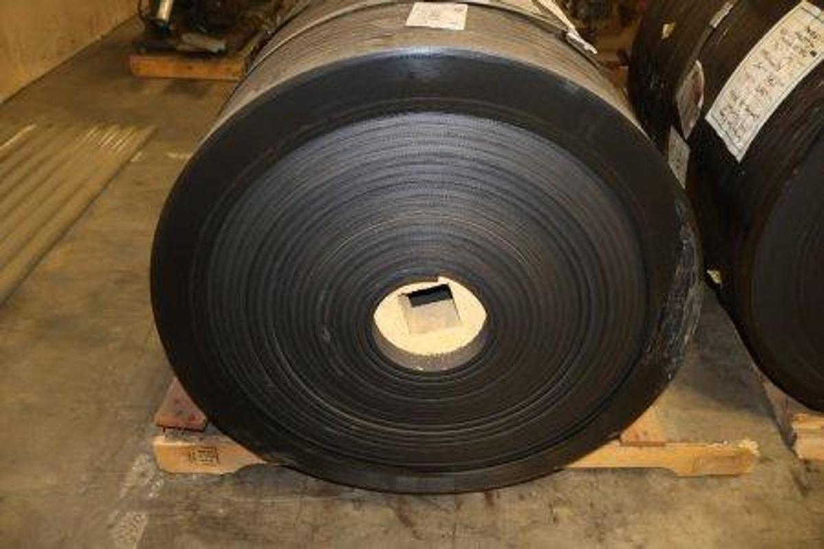 Used Conveyor belting  48"W x 130'L.